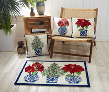 Load image into Gallery viewer, Holiday Chinoiserie Hook Rug