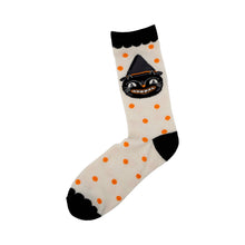 Load image into Gallery viewer, VHP1050 -  Vintage Cat Socks: Child Medium