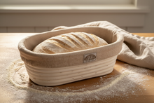 Load image into Gallery viewer, 13 Inch Oblong Proofing Bread Basket - Sourdough Lifestyle