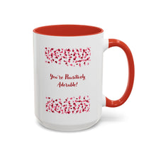 Load image into Gallery viewer, You're Pawsitively Adorable! Corgi Coffee Mug - Cute Heart Pet Lover Gift (11/15oz)