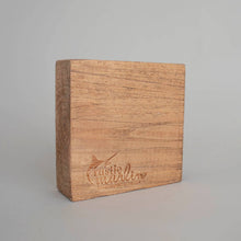 Load image into Gallery viewer, Personalized Happy Place Decorative Wooden Block