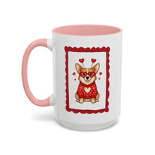 Load image into Gallery viewer, You're Pawsitively Adorable! Corgi Coffee Mug - Cute Heart Pet Lover Gift (11/15oz)