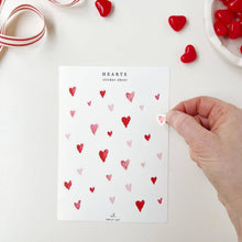 Load image into Gallery viewer, Valentine sticker sheets