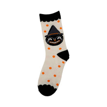 Load image into Gallery viewer, VHP1050 -  Vintage Cat Socks: Child Medium