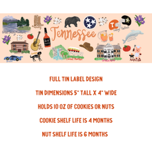 Load image into Gallery viewer, Tennessee State Gift Tin: Praline Pecans