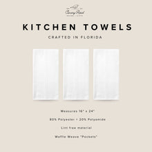 Load image into Gallery viewer, City State 4th July Patriotic Kitchen Towel Red White Blue: Transparent Cellophane Sleeve