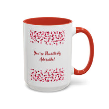 Load image into Gallery viewer, Pawsitively Adorable Heart Confetti Mug | Accent Coffee Mug American Cocker Spaniel