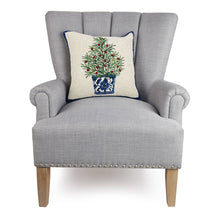 Load image into Gallery viewer, Holiday Chinoiserie Tree Hook Pillow