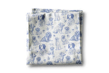 Load image into Gallery viewer, Dog Chinoiserie Grandmillennial Kitchen Towel Blue Preppy