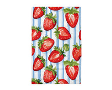 Load image into Gallery viewer, Strawberry Berry Picking Spring Summer Fruit Kitchen Towel