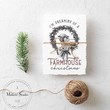 Load image into Gallery viewer, Farmhouse Christmas - Mesh Stencil 12x12