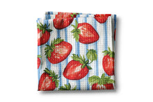 Load image into Gallery viewer, Strawberry Berry Picking Spring Summer Fruit Kitchen Towel