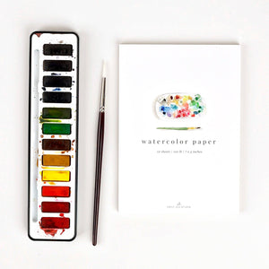 Watercolor paper: 8.5x11