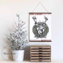 Load image into Gallery viewer, Regal Deer - Mesh Stencil 12x12
