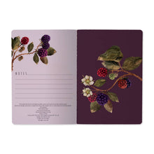 Load image into Gallery viewer, A5 Notebook -Wild Blackberry