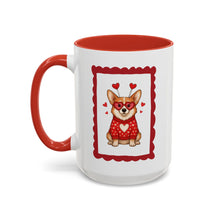 Load image into Gallery viewer, You're Pawsitively Adorable! Corgi Coffee Mug - Cute Heart Pet Lover Gift (11/15oz)