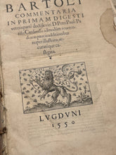 Load image into Gallery viewer, Original Italian Book Pages From 1550 - Set/8