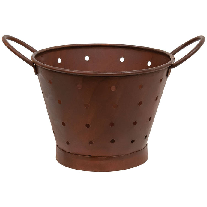 Rusty Metal Colander