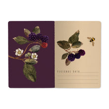 Load image into Gallery viewer, A5 Notebook -Wild Blackberry