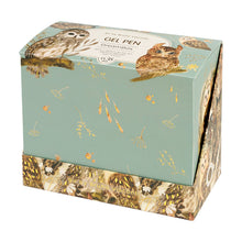 Load image into Gallery viewer, DreamBox Gel Click Pen in a Gift Box - Owls