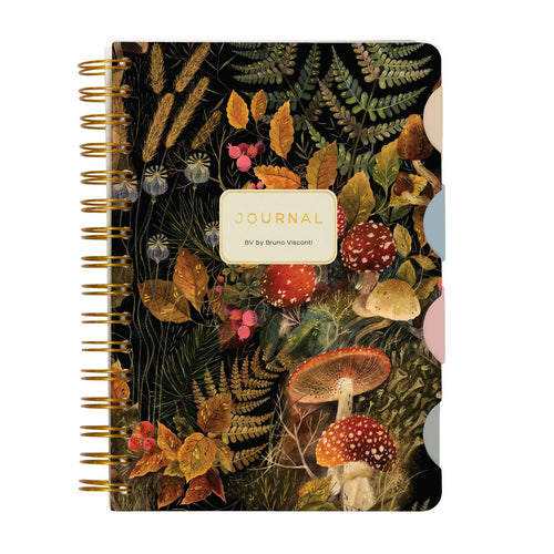 Art Journal   - Forest Mushrooms 