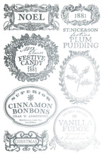 Load image into Gallery viewer, IOD, Iron Orchid Designs Holiday Release 2025 Figgy and Flourish Gilded Transfer Pad
