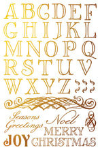Load image into Gallery viewer, IOD, Iron Orchid Designs Holiday Release 2025 Figgy and Flourish Gilded Transfer Pad