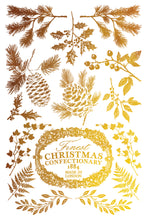 Load image into Gallery viewer, IOD, Iron Orchid Designs Holiday Release 2025 Figgy and Flourish Gilded Transfer Pad