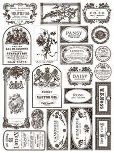 IOD, Iron Orchid Designs, Paint Inlay, Floriography, Floral, New for Summer 2025