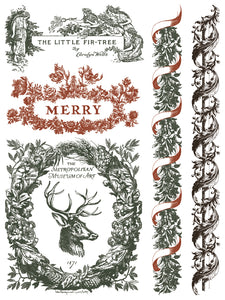 IOD, Iron Orchid Designs, Paint Inlay Twelft Night Holiday Release 2025