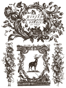 IOD, Iron Orchid Designs, Paint Inlay Twelft Night Holiday Release 2025