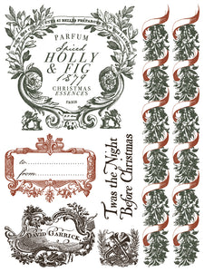 IOD, Iron Orchid Designs, Paint Inlay Twelft Night Holiday Release 2025