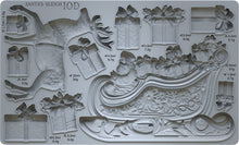 Load image into Gallery viewer, 2024 Limited Edition Santa Sleigh, IOD Iron Orchid Designs, Mould, Mold for Christmas
