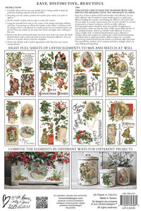 IOD, Iron Orchid Designs Holiday Release 2025 Christmas Joy Transfer Pad
