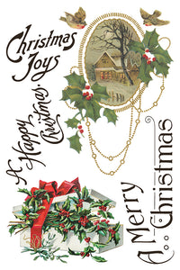 IOD, Iron Orchid Designs Holiday Release 2025 Christmas Joy Transfer Pad