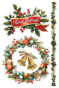 2024 IOD Iron Orchid Designs Hoilday Transfer Pad,  Kitchy Christmas  Limited Release