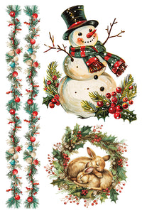 2024 IOD Iron Orchid Designs Hoilday Transfer Pad,  Kitchy Christmas  Limited Release