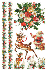 2024 IOD Iron Orchid Designs Hoilday Transfer Pad,  Kitchy Christmas  Limited Release