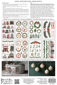 IOD, Iron Orchid Designs Holiday Release 2025 Partridge Lane Transfer Pad