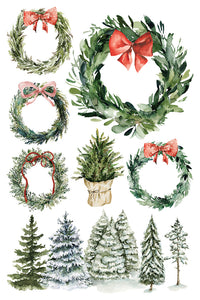 IOD, Iron Orchid Designs Holiday Release 2025 Partridge Lane Transfer Pad