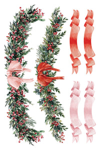 IOD, Iron Orchid Designs Holiday Release 2025 Partridge Lane Transfer Pad