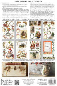 IOD, Iron Orchid Designs Holiday Release 2025 Santa Hollow Transfer Pad