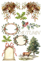 Load image into Gallery viewer, IOD, Iron Orchid Designs Holiday Release 2025 Santa Hollow Transfer Pad