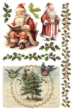 Load image into Gallery viewer, IOD, Iron Orchid Designs Holiday Release 2025 Santa Hollow Transfer Pad