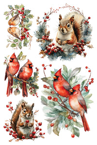 2024 Limited Edition Yuletide Transfer Pad from IOD -  Iron Orchid Designs