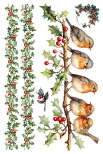 Load image into Gallery viewer, 2024 Limited Edition Yuletide Transfer Pad from IOD -  Iron Orchid Designs