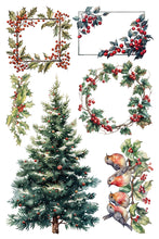 Load image into Gallery viewer, 2024 Limited Edition Yuletide Transfer Pad from IOD -  Iron Orchid Designs