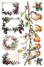 Load image into Gallery viewer, 2024 Limited Edition Yuletide Transfer Pad from IOD -  Iron Orchid Designs