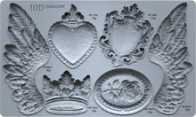 Load image into Gallery viewer, IOD, Iron Orchid Designs, Heraldry Mould, Mold, for Resin, Paper Clay, Baking, New for Summer 2025