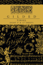 Load image into Gallery viewer, 2024 IOD Iron Orchid Designs Gilded Foil Tinsel Transfer Pad
